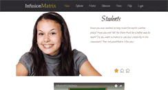 Desktop Screenshot of infusionmatrix.com